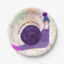 Placa de papel de caracol