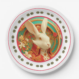 Prato De Papel Placa de papel de código de vestimenta real de Rab