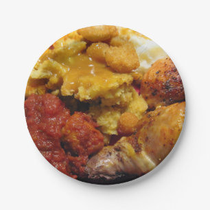 Prato De Papel Placa de papel de comida