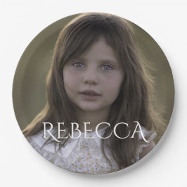 Prato De Papel Placa de papel de festa de aniversário personaliza