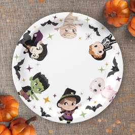 Prato De Papel Placa de papel de Halloween, Suprimentos de festa