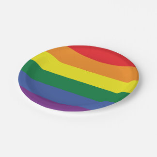 Prato De Papel Placa de papel de orgulho LGBT