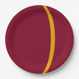 Prato De Papel Placa de Papel de Parte Personalizada de Arco Dour