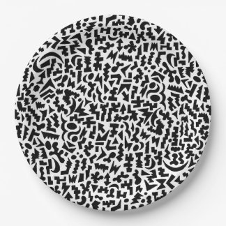 Prato De Papel Placa de papel de porta