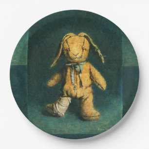 Prato De Papel Placa de papel de Ursinho Zombie