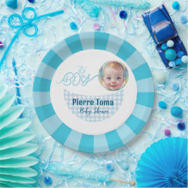 Prato De Papel Placa de papel do BOY