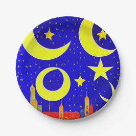 Prato De Papel Placa de papel Eid al-Fitr