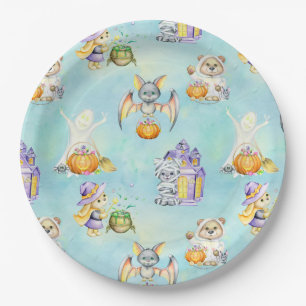 Prato De Papel Placa de papel Halloween