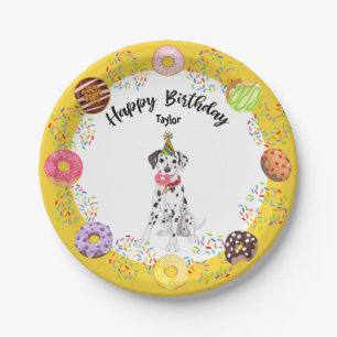 Prato De Papel Placa de papel para Festa de aniversário Dalmáci