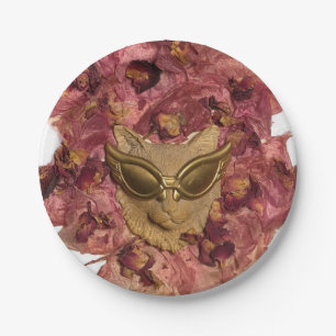 Prato De Papel Placa de papel para gatos legal