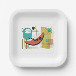 Prato De Papel Placa de papel redonda de 7 pol. com retrorreflect