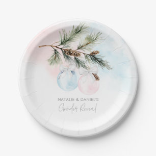 Prato De Papel Placa de Papel Reveável para o Gênero do Inverno