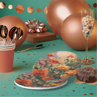 Prato De Papel Placa de Partido