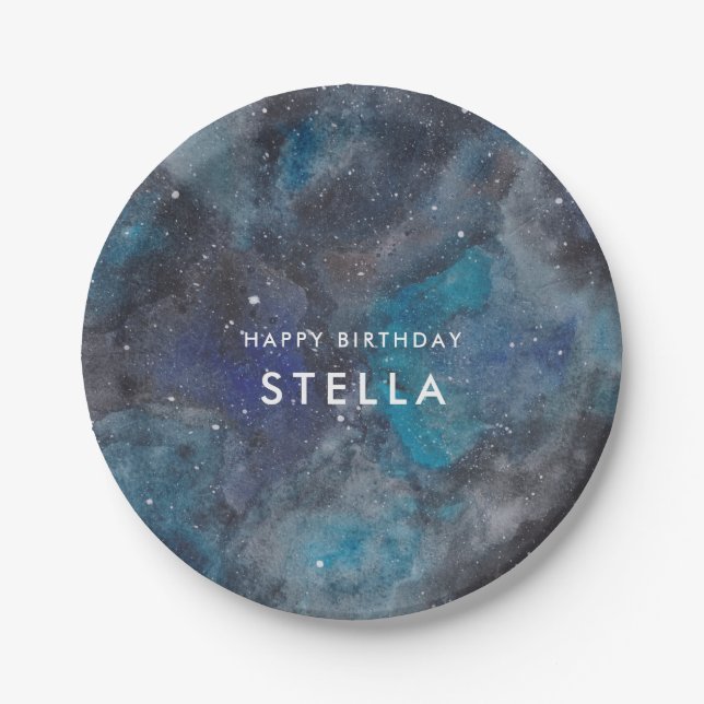 Prato De Papel Placa do Explorador de Espaço (Frente)