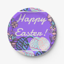 Placa do felz pascoa