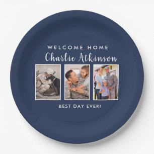 Prato De Papel Placa fotográfica de festa surpresa