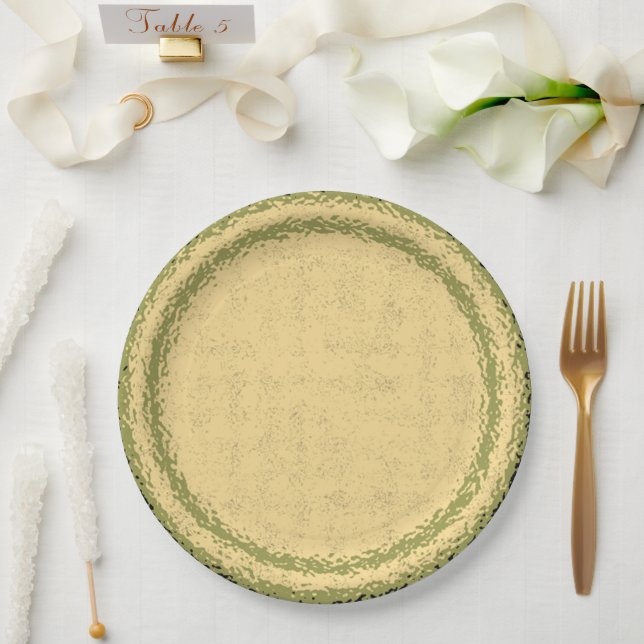 Prato De Papel Placa Texturizada De Vidro Arrefecida (Casamento)