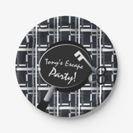 Prato De Papel Placas de Aniversário de Festa de Fuga