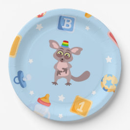 Prato De Papel Placas de Chá de fraldas Akili e Me