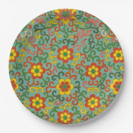 Prato De Papel Placas de Design de papel chinesas