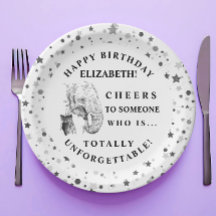 Placas de Festa de aniversário de Elefantes Difund