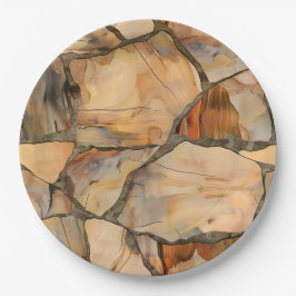 Prato De Papel Placas De Festas De Esportes Redondos De 9"