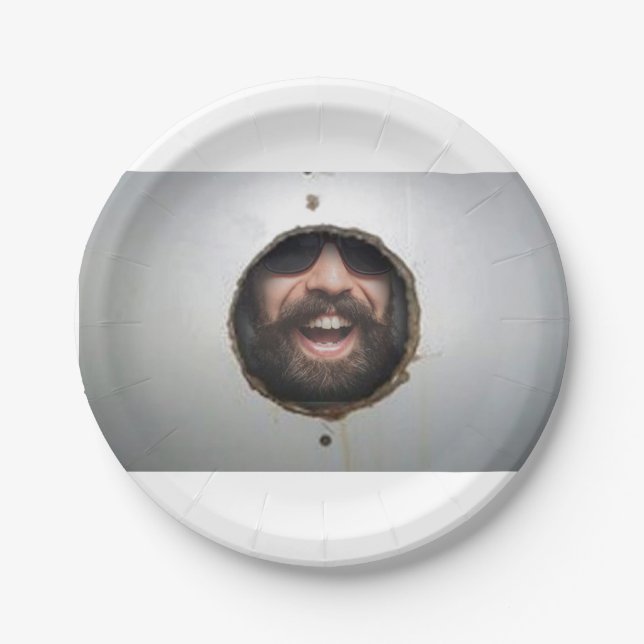 Prato De Papel Placas de glória (Frente)