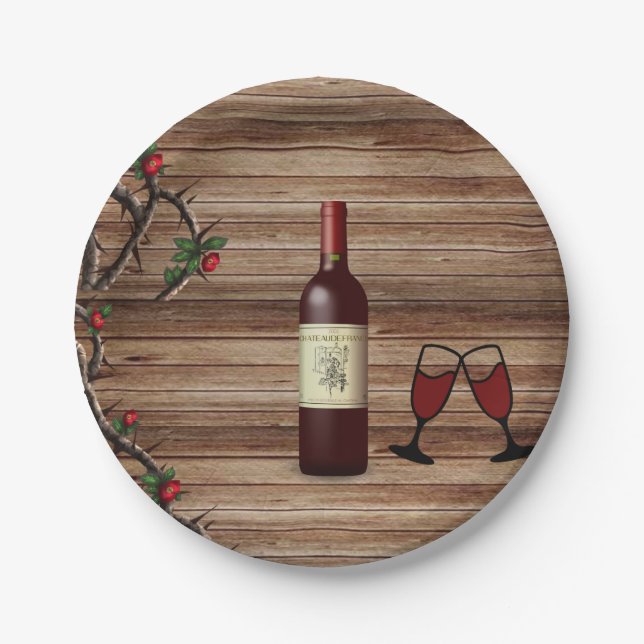 Prato De Papel Placas de papel (Frente)