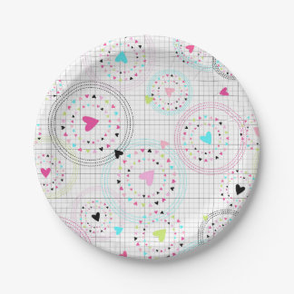 Prato De Papel Placas de Papel Cardíaco