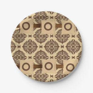 Prato De Papel Placas de papel Circular