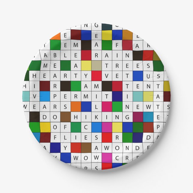 Prato De Papel Placas de papel com tema de acampamento das (Frente)