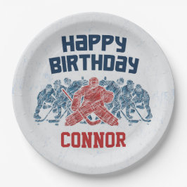 Prato De Papel Placas de papel de aniversário felizes para o Skat