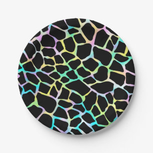 Prato De Papel Placas de papel de aniversário para Girafa de Fest