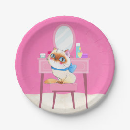 Prato De Papel Placas de papel de Gatinho com defeito