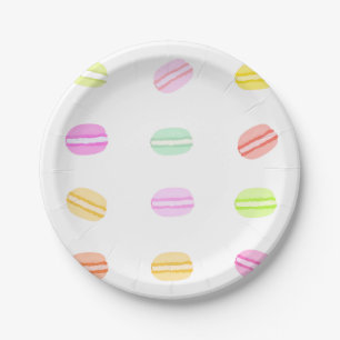 Prato De Papel Placas de papel de Macaron