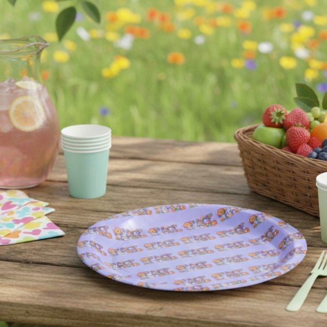 Prato De Papel Placas de papel de paz (Criador carregado)