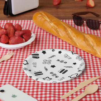 Prato De Papel Placas de papel de skate de 7"