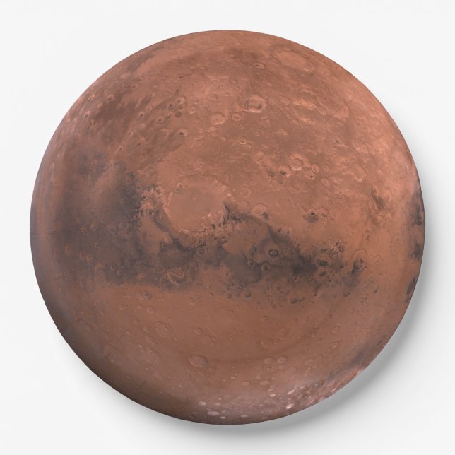 Prato De Papel Placas de papel descartáveis da astronomia de (Frente)