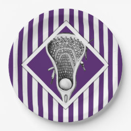 Prato De Papel Placas de papel do Partido Lacrosse