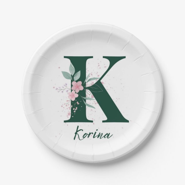 Prato De Papel Placas de papel e de festas (Frente)