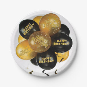 Prato De Papel Placas de Papel, Feliz Aniversário