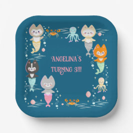 Prato De Papel Placas De Papel, Festa de aniversário Náutica.