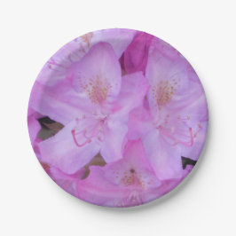 Prato De Papel Placas De Papel Floral Rosa