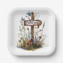 Placas de Papel Girly Wild