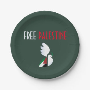 Prato De Papel Placas de papel gratuitas na Palestina - Tableware