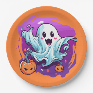 Prato De Papel Placas de papel Halloween