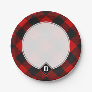 Prato De Papel Placas de papel MacGregor Rob Roy Tartan