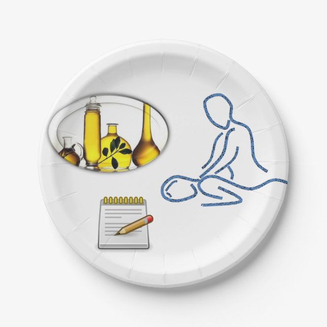 Prato De Papel Placas de papel Massuese (Frente)