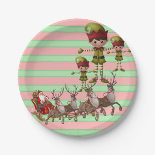 Prato De Papel Placas de papel Natal