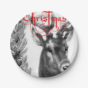 Prato De Papel Placas de papel Natal